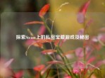 探索Steam上的私密宝藏游戏及秘密