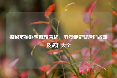 探秘英雄联盟麻辣香锅,电竞传奇背后的故事及资料大全